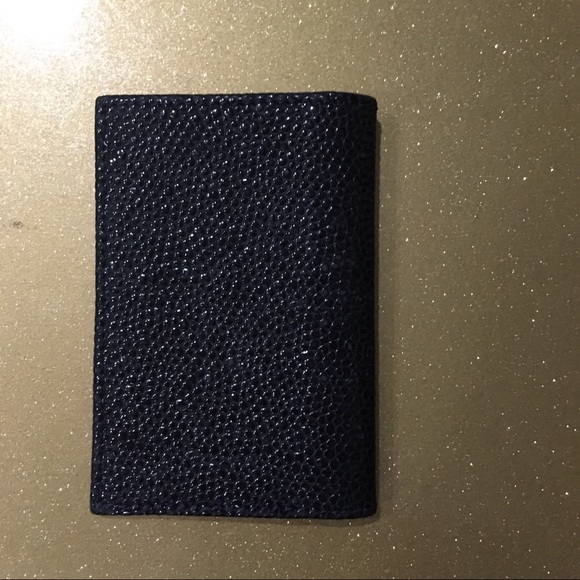 BARNEYS NEW YORK Marble Vin Lamb Business CardCase - Picture 6 of 6